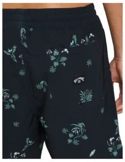 BILLABONG Good Times Layback Boardshorts 16 in Black
