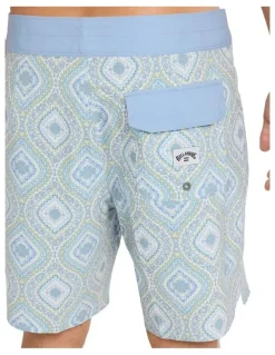 BILLABONG Good Times Pro Performance 17.5 Boardshorts in Fog Gray