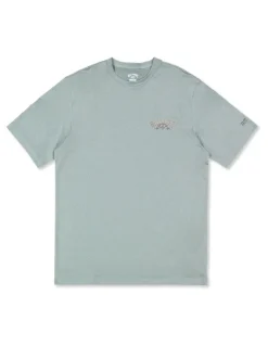 BILLABONG Heritage Loose Fit Surf T-shirt in Sea Blue