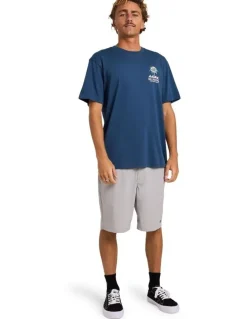 Billabong Portal Premium T-Shirt in Dark Denim