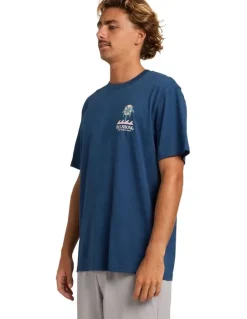Billabong Portal Premium T-Shirt in Dark Denim