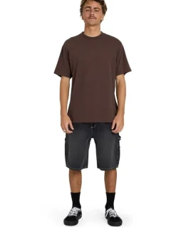 Billabong Premium Wave Wash T-Shirt Chocolate