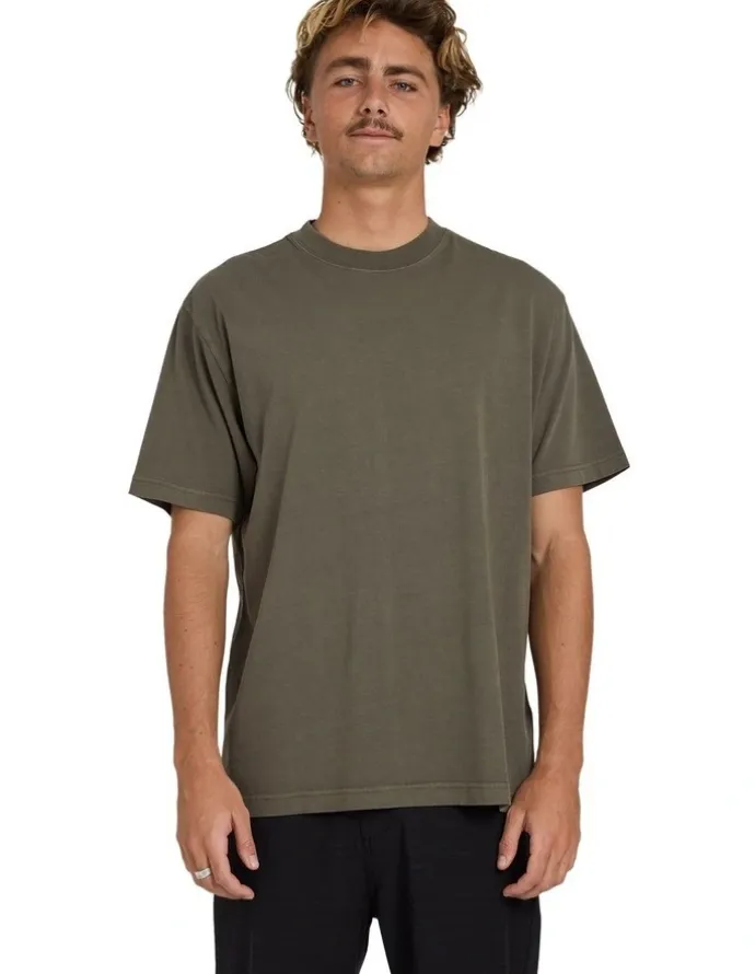 Billabong Premium Wave Wash T-Shirt Army