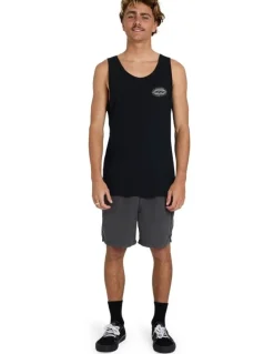 Billabong Rotar Diamond Tank Top in Black