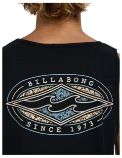 Billabong Rotar Diamond Tank Top in Black