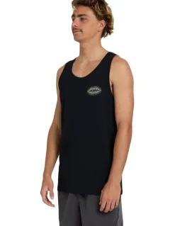 Billabong Rotar Diamond Tank Top in Black