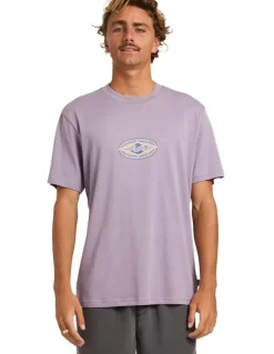 Billabong Rotor Diamond Premium T-Shirt in Purple Ash