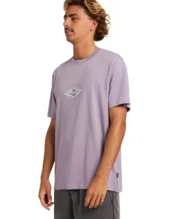 Billabong Rotor Diamond Premium T-Shirt in Purple Ash