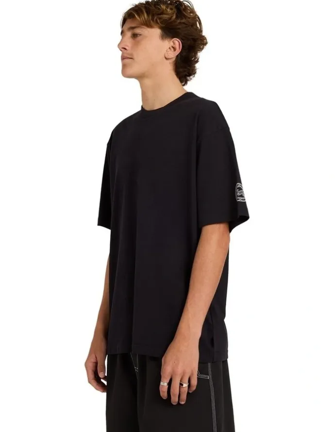 Billabong Spec Bio Wave T-Shirt Off in Black