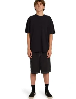 Billabong Spec Bio Wave T-Shirt Off in Black