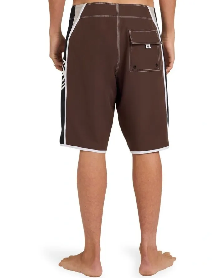 Billabong Spec Dbah Bio Wave Pro 21 Boardshorts In Dark Brown