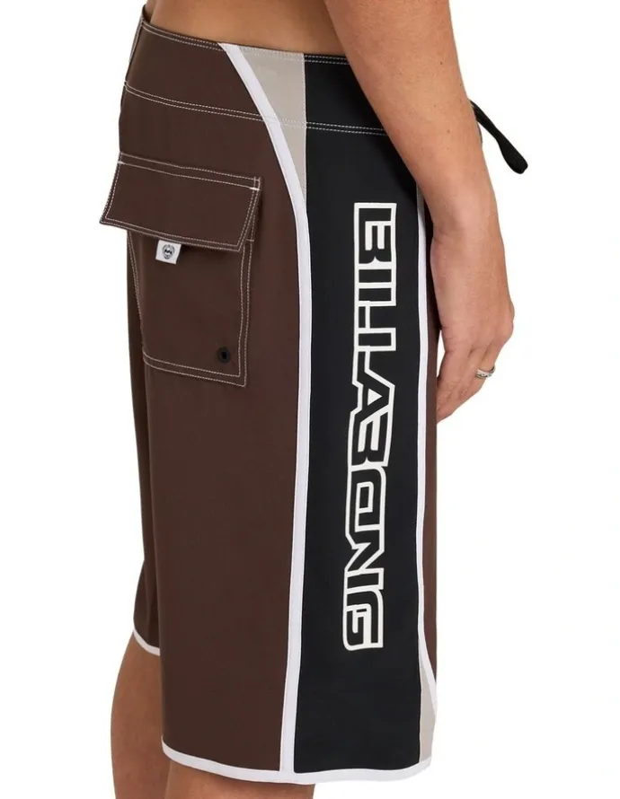 Billabong Spec Dbah Bio Wave Pro 21 Boardshorts In Dark Brown