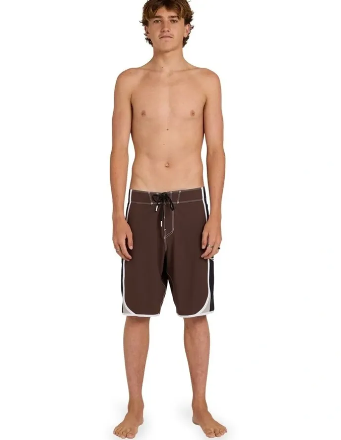 Billabong Spec Dbah Bio Wave Pro 21 Boardshorts In Dark Brown