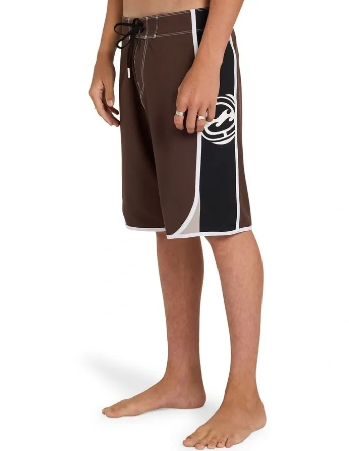 Billabong Spec Dbah Bio Wave Pro 21 Boardshorts In Dark Brown
