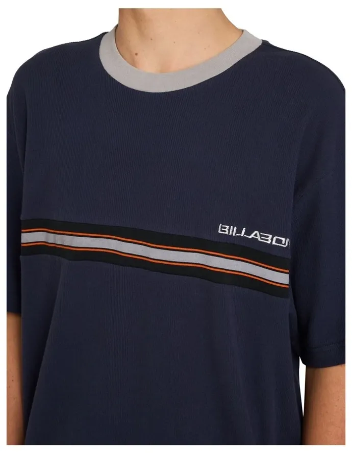 Billabong Spec Ribbed T-Shirt Dusty in indigo