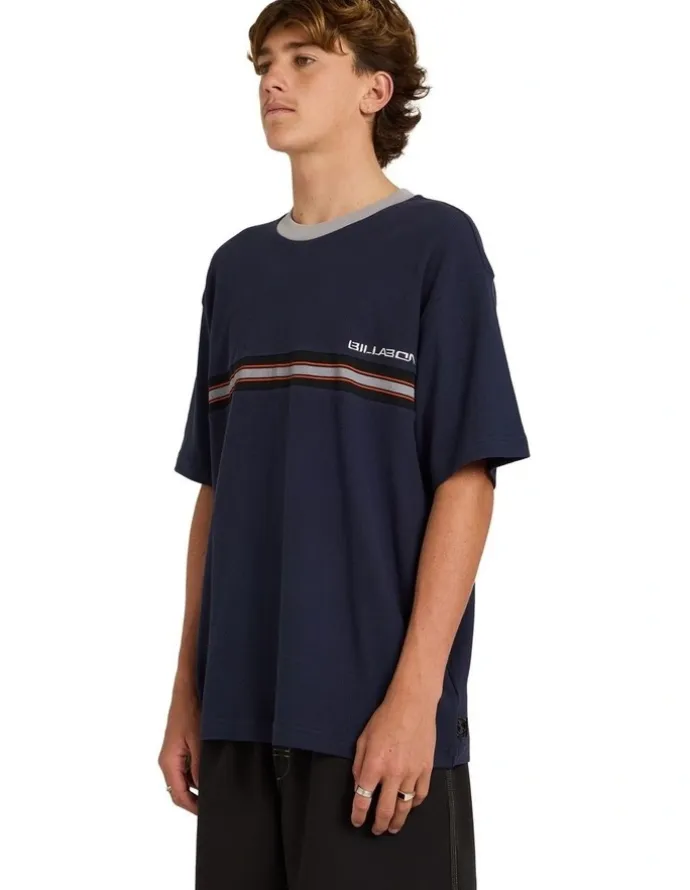 Billabong Spec Ribbed T-Shirt Dusty in indigo