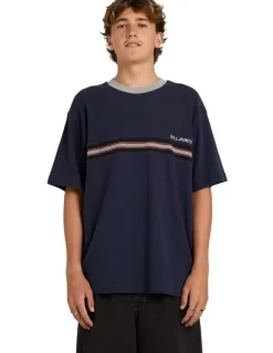 Billabong Spec Ribbed T-Shirt Dusty in indigo