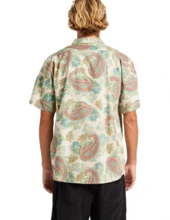 Billabong Sunday Short Sleeve Shirt in Desert