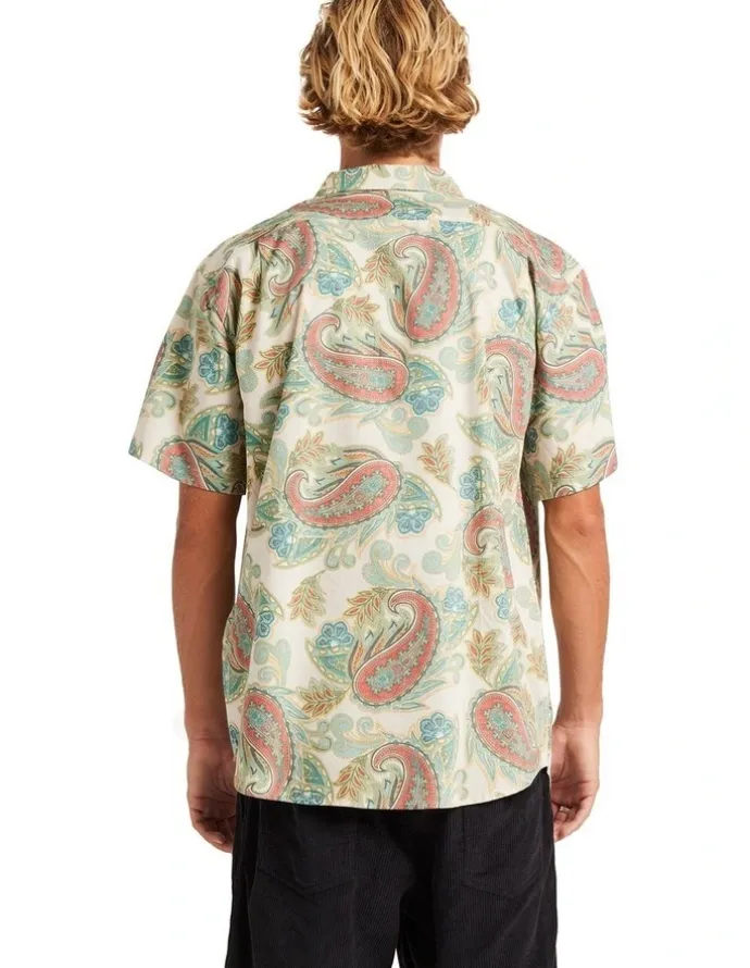 Billabong Sunday Short Sleeve Shirt in Desert