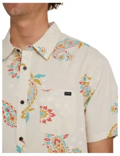 Billabong Sundays Short Sleeve Shirt Oatmeal
