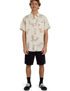 Billabong Sundays Short Sleeve Shirt Oatmeal