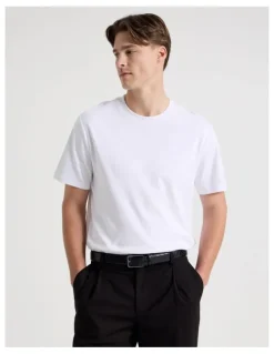 Blaq Centre Bar Belt in Black