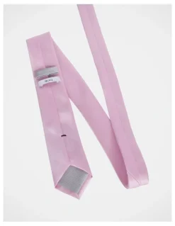 Blaq Core Polyester Tie in Lilac