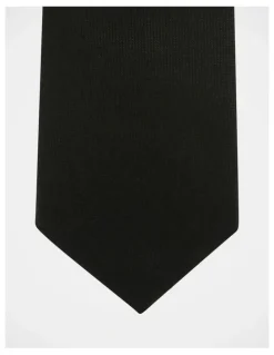 Blaq Core Silk Tie in Black