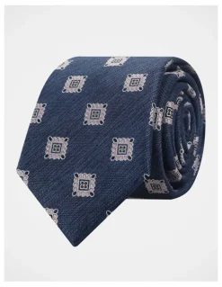 Blaq Jackquard Tie NAVY