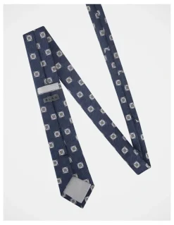 Blaq Jackquard Tie NAVY