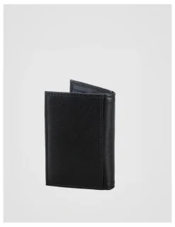 Blaq Leather Magnetic Closure Wallet Black/Navy Wallet Black/Navy