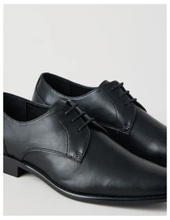 Blaq Lucian Dress Lace Up Shoes in Black
