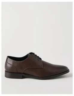 Blaq Lucian Dress Lace Up Shoes in Brown