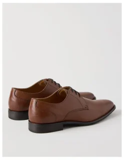 Blaq Lucian Dress Lace Up Shoe in Tan