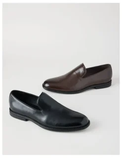 Blaq Mason Dress Loafers in Black