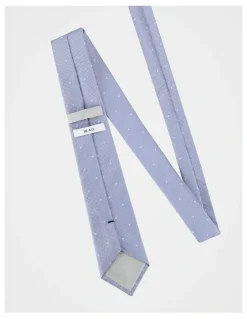 Blaq Poly Dot Tie