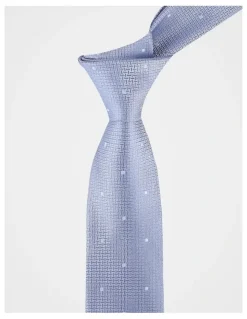 Blaq Poly Dot Tie