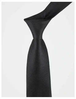Blaq Poly Textured Tie