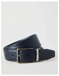 Blaq Smart Casual Reversible Belt Black/Navy Belt Black/Navy
