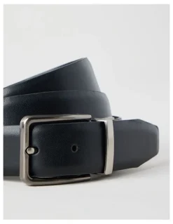 Blaq Smart Casual Reversible Belt Black/Navy Belt Black/Navy