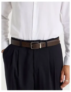 Blaq Smart Casual Reversible Belt Brown/Black Belt Brown/ Black