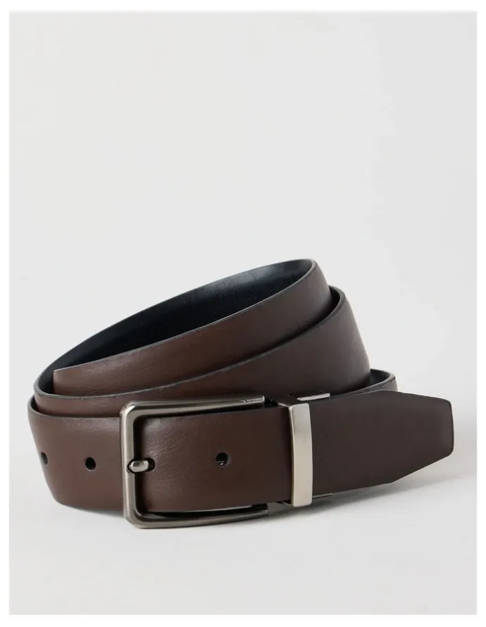 Blaq Smart Casual Reversible Belt Brown/Black Belt Brown/ Black