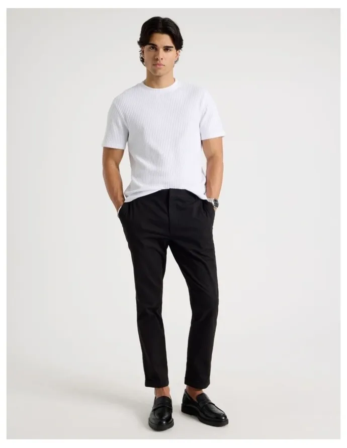 Blaq Ankle Pant in Black