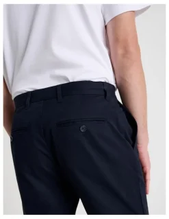 Blaq Ankle Pant in Navy