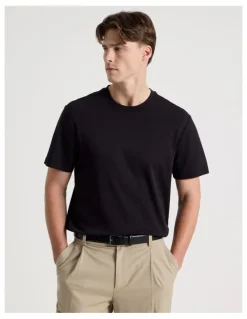 Blaq Crew Neck T/Shirt in Black
