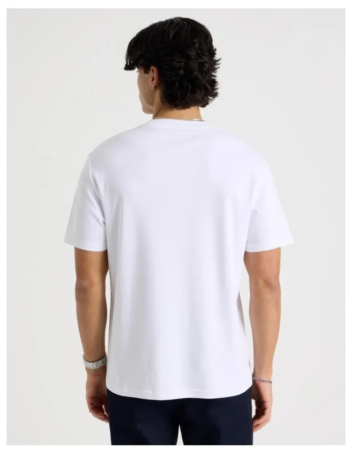 Blaq Crew Neck T-Shirt in White
