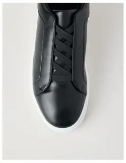 Blaq Knox Elastic Sneaker in Black