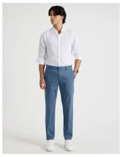 Blaq Linen Long Sleeve Shirt in White