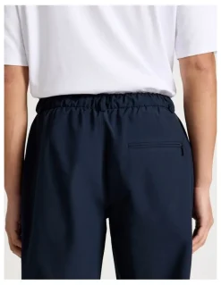 Blaq Regular Fit Travel Trouser in Navy