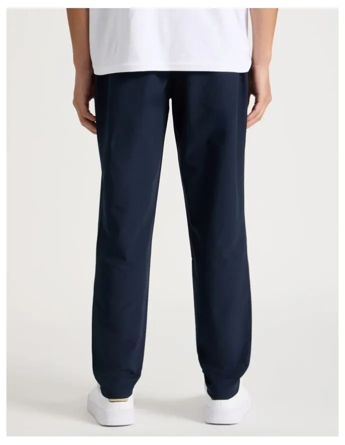 Blaq Regular Fit Travel Trouser in Navy